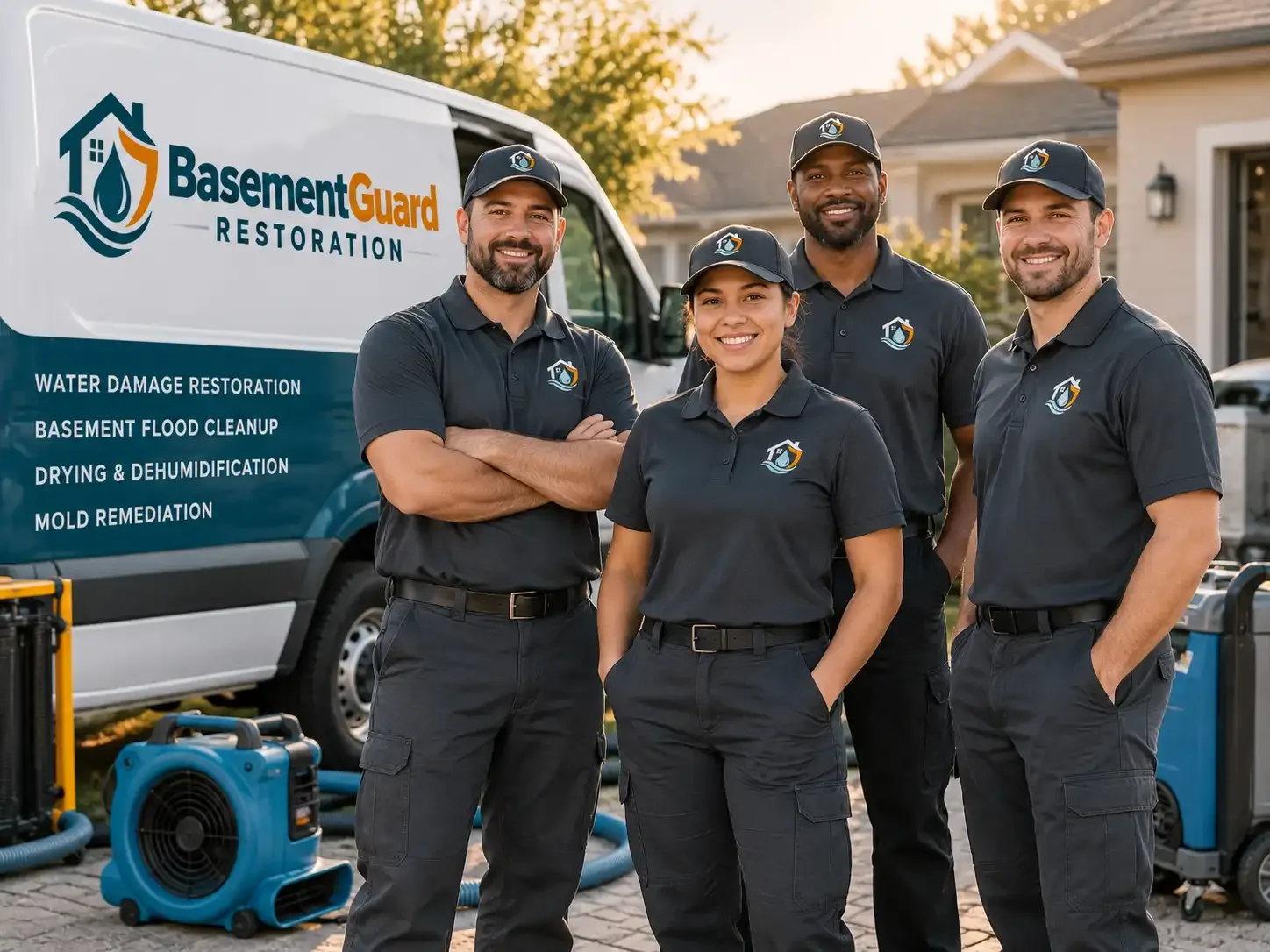Basement Water Damage Restoration company in Polkville, NC